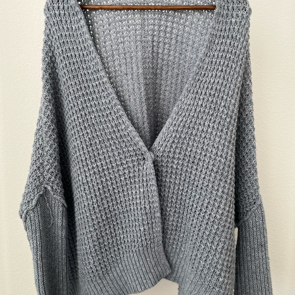 Free people oversized knit sweater